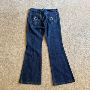 Vintage Y2K Low Rise Dark Wash Bootcut Flare Jeans